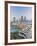 Dubai Skyline, Elevated View Over the Dubai Mall and Burj Khalifa Park, Dubai-null-Framed Photographic Print