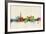 Dubai Skyline-Michael Tompsett-Framed Art Print