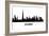 Dubai Skyline-unkreatives-Framed Art Print