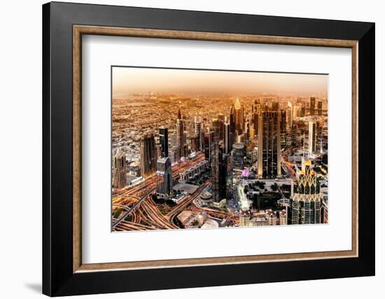 Dubai UAE - Cityscape-Philippe HUGONNARD-Framed Photographic Print