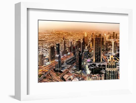 Dubai UAE - Cityscape-Philippe HUGONNARD-Framed Photographic Print