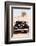 Dubai UAE - Classic Black Land Rover-Philippe HUGONNARD-Framed Photographic Print