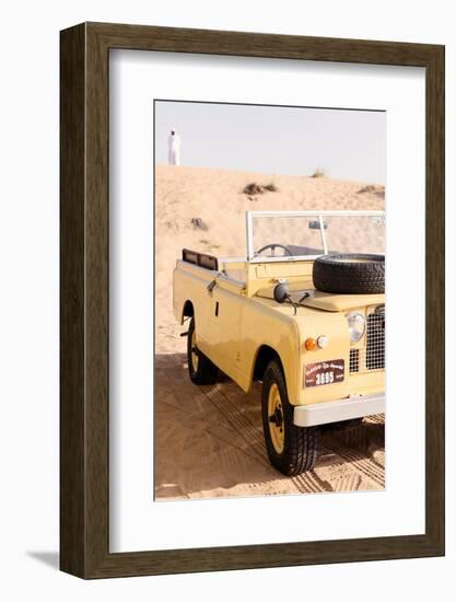 Dubai UAE - Land Rover Vintage-Philippe HUGONNARD-Framed Photographic Print