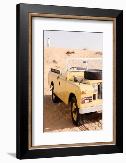 Dubai UAE - Land Rover Vintage-Philippe HUGONNARD-Framed Photographic Print