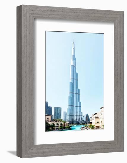 Dubai UAE - The Burj Khalifa II-Philippe HUGONNARD-Framed Photographic Print