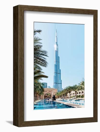 Dubai UAE - Wonderful Burj Khalifa-Philippe HUGONNARD-Framed Photographic Print