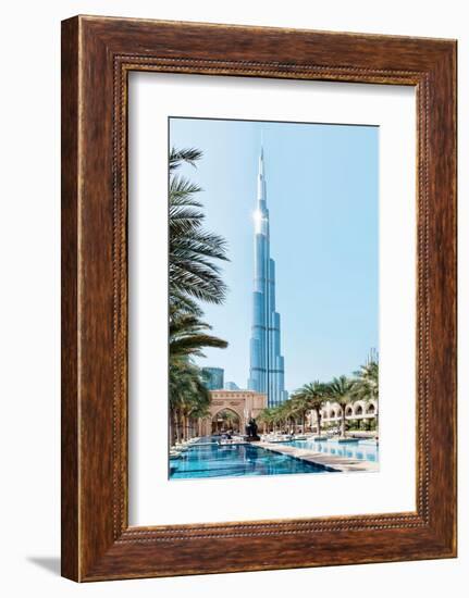 Dubai UAE - Wonderful Burj Khalifa-Philippe HUGONNARD-Framed Photographic Print
