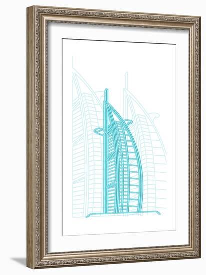 Dubai-Cristian Mielu-Framed Premium Giclee Print