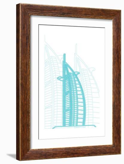 Dubai-Cristian Mielu-Framed Premium Giclee Print