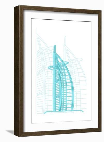 Dubai-Cristian Mielu-Framed Art Print