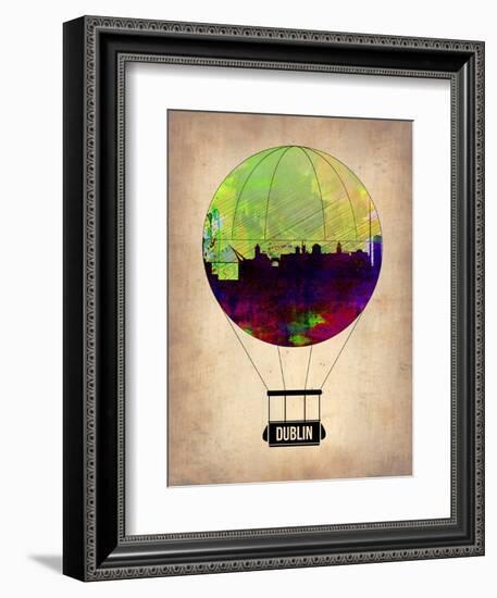 Dublin Air Balloon-NaxArt-Framed Art Print