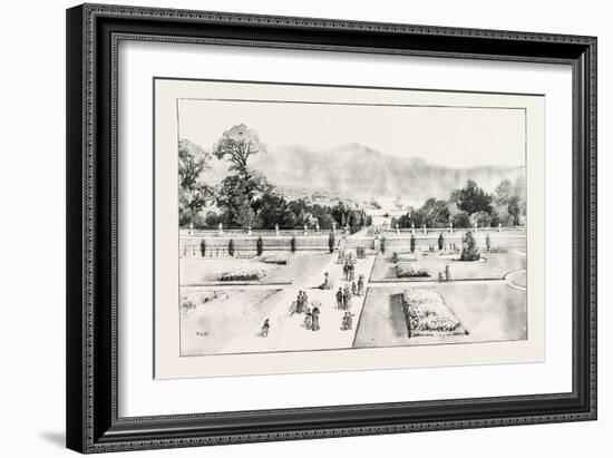 Dublin Castle Ireland, View from the Windows of the Viceregal Lodge, 1888-null-Framed Giclee Print