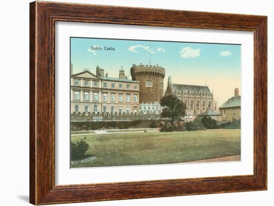 Dublin Castle, Ireland-null-Framed Art Print
