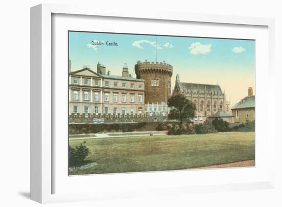 Dublin Castle, Ireland-null-Framed Art Print