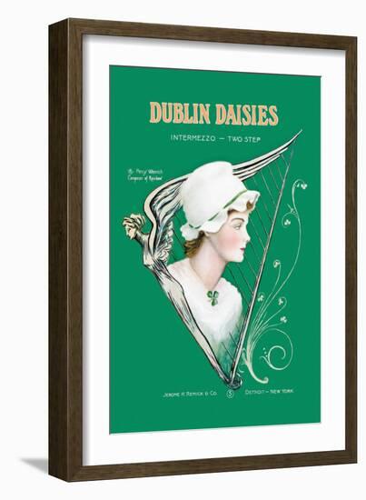 Dublin Daisies-null-Framed Art Print