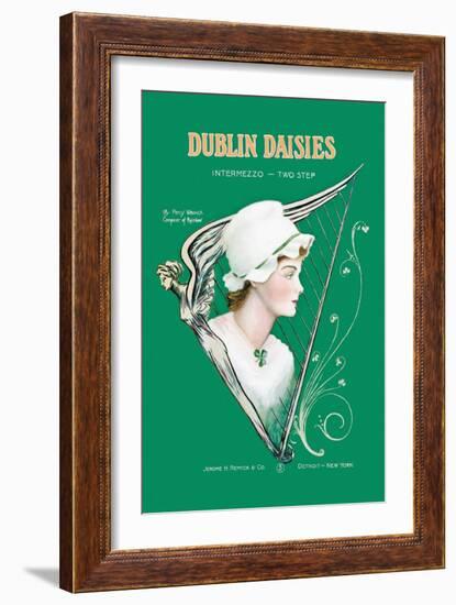 Dublin Daisies-null-Framed Art Print