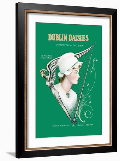 Dublin Daisies-null-Framed Art Print