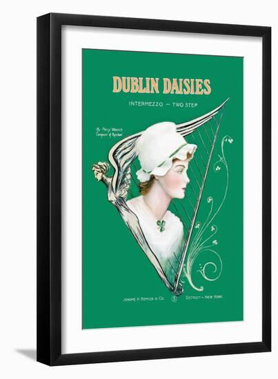 Dublin Daisies-null-Framed Art Print