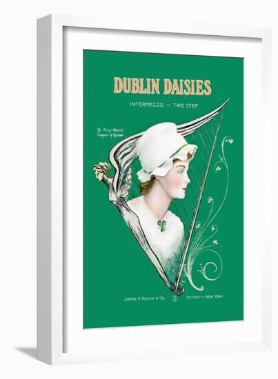 Dublin Daisies-null-Framed Art Print