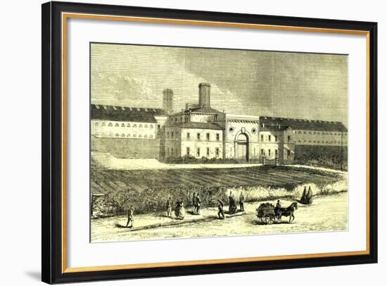 Dublin Ireland 1866 Mountjoy Prison-null-Framed Giclee Print