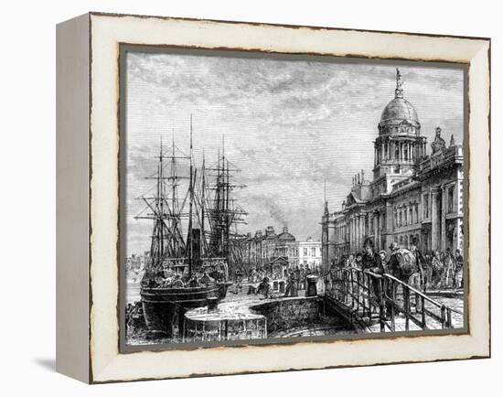 Dublin, Ireland, 19th Century-Weber-Framed Premier Image Canvas