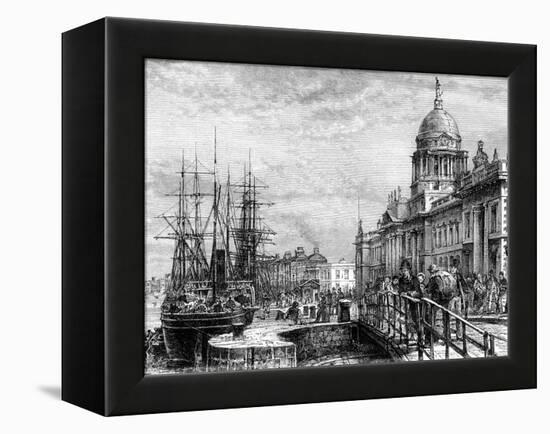 Dublin, Ireland, 19th Century-Weber-Framed Premier Image Canvas