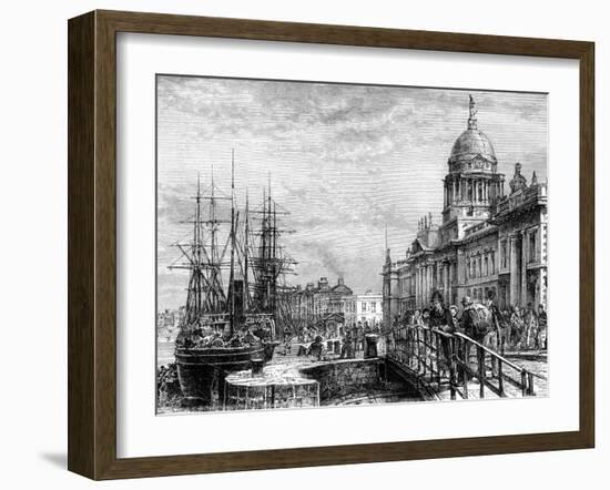 Dublin, Ireland, 19th Century-Weber-Framed Giclee Print