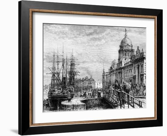 Dublin, Ireland, 19th Century-Weber-Framed Giclee Print