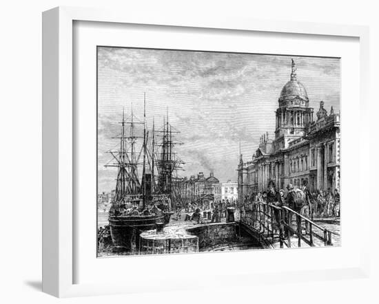 Dublin, Ireland, 19th Century-Weber-Framed Giclee Print