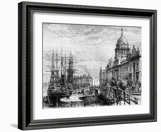 Dublin, Ireland, 19th Century-Weber-Framed Giclee Print