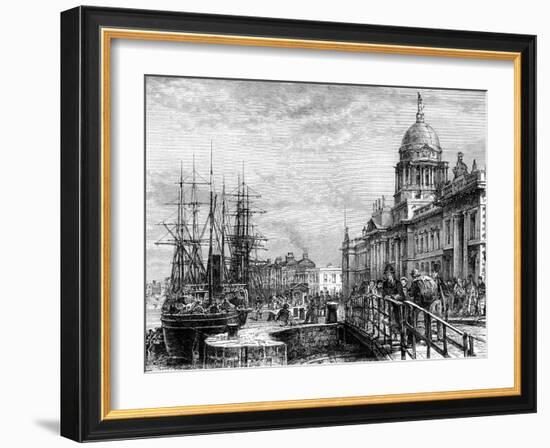 Dublin, Ireland, 19th Century-Weber-Framed Giclee Print