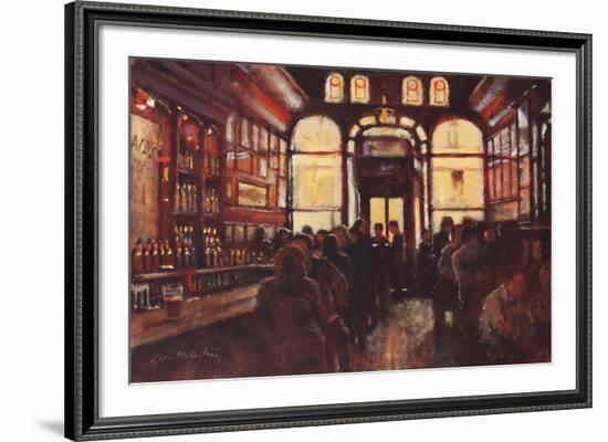 Dublin Pub-Clive McCartney-Framed Giclee Print