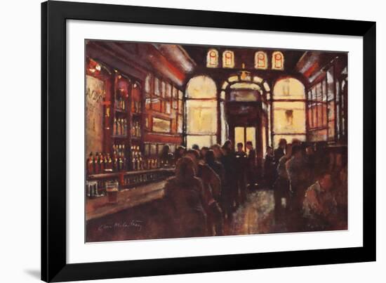 Dublin Pub-Clive McCartney-Framed Giclee Print