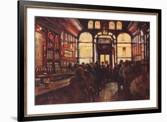 Dublin Pub-Clive McCartney-Framed Giclee Print