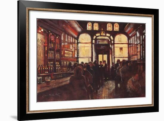 Dublin Pub-Clive McCartney-Framed Giclee Print