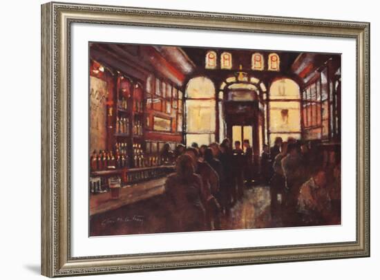 Dublin Pub-Clive McCartney-Framed Giclee Print