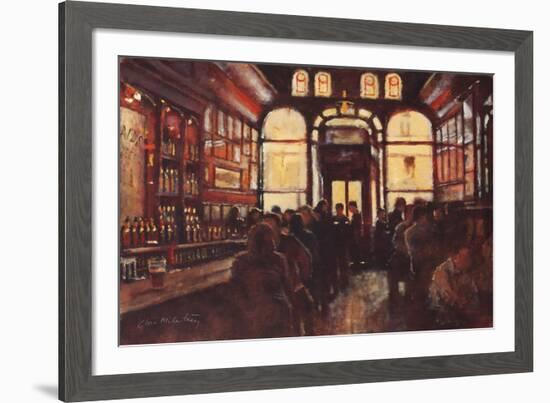 Dublin Pub-Clive McCartney-Framed Giclee Print