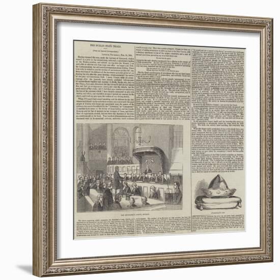 Dublin State Trials-null-Framed Giclee Print