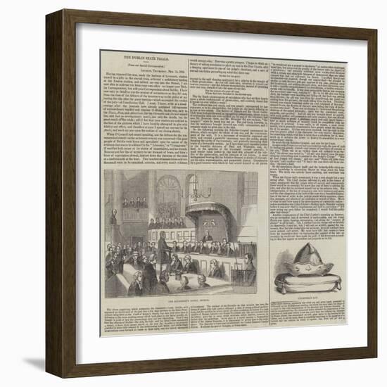 Dublin State Trials-null-Framed Giclee Print