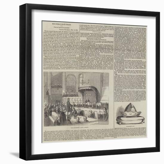 Dublin State Trials-null-Framed Giclee Print