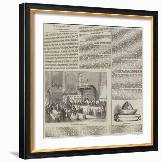 Dublin State Trials-null-Framed Giclee Print