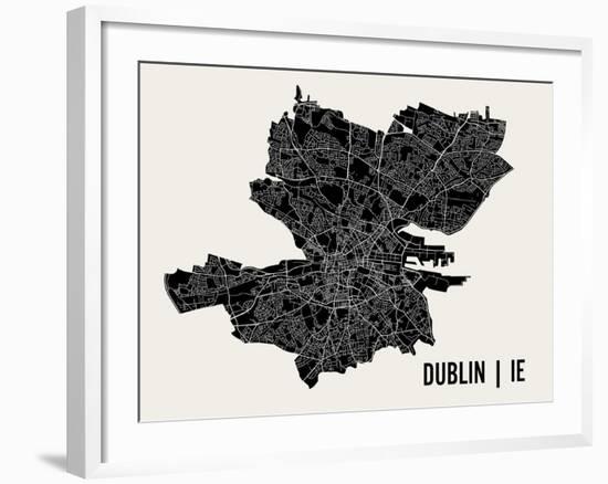 Dublin-Mr City Printing-Framed Art Print