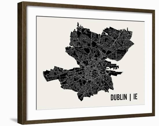 Dublin-Mr City Printing-Framed Art Print