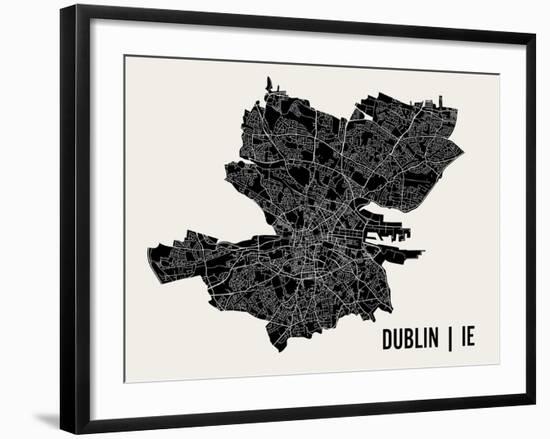 Dublin-Mr City Printing-Framed Art Print