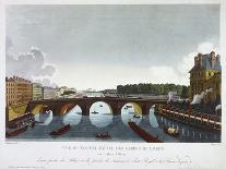 View of the New Hotel Des Gardes Du Corps on the Quai D'Orsay-Dubois and Courvoisier-Giclee Print
