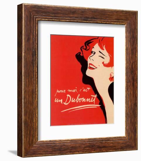 Dubonnet-null-Framed Art Print