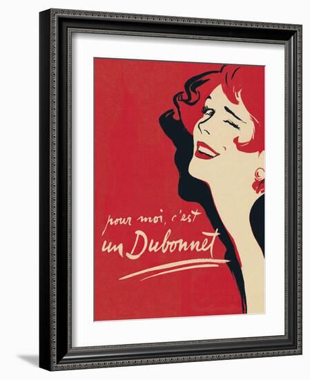 Dubonnet-The Vintage Collection-Framed Art Print