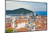 Dubrovnik Cathedral and Lokrum Island Elevated View-Matthew Williams-Ellis-Mounted Photographic Print