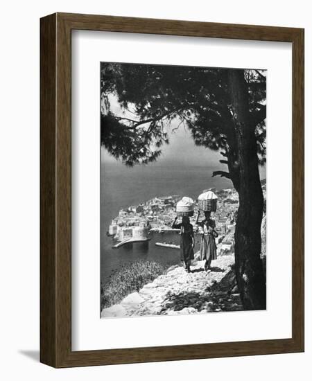 Dubrovnik, Croatia, 1937-Martin Hurlimann-Framed Premium Giclee Print