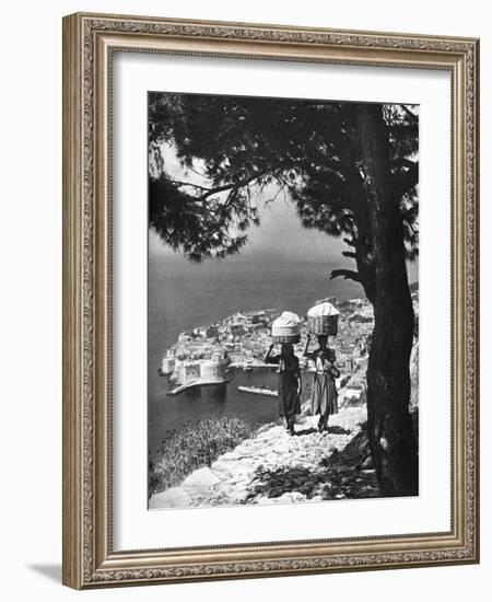 Dubrovnik, Croatia, 1937-Martin Hurlimann-Framed Giclee Print